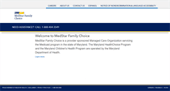 Desktop Screenshot of medstarfamilychoice.com